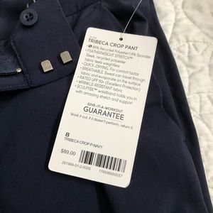 NWT Athleta cropped pants